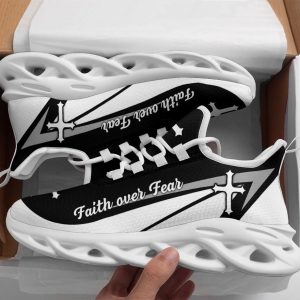 jesus faith over fear running sneakers black and white max soul shoes christian shoes for men and women.jpeg