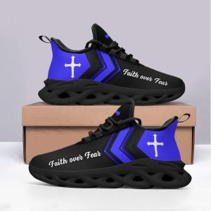 jesus faith over fear running sneakers blue black max soul shoes christian shoes for men and women 3.jpeg