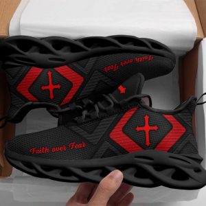 jesus faith over fear running sneakers red and black max soul shoes christian shoes for men and women 1.jpeg