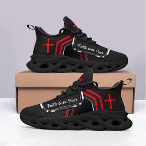 jesus faith over fear running sneakers white and black max soul shoes christian shoes for men and women 3.jpeg