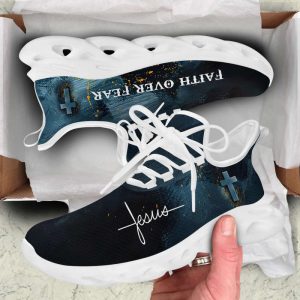 jesus faith over fear running sneakers white black max soul shoes christian shoes for men and women 2.jpeg