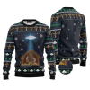 Jesus Nativity With UFO Star Christmas Ugly Sweater, Gift For Men And Women