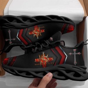 jesus saved my life running sneakers black red max soul shoes christian shoes for men and women 1.jpeg