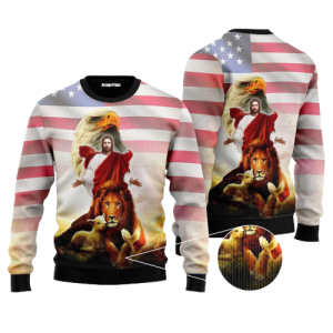 Jesus Ugly Christmas Sweater, Jumper For…