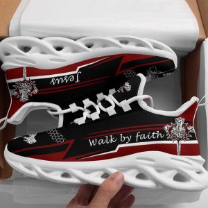 jesus walk by faith red black running sneakers 3 max soul shoes christian shoes for men and women.jpeg