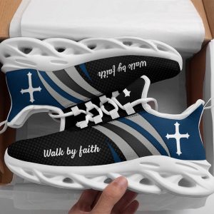 jesus walk by faith running black sneakers 1 max soul shoes christian shoes for men and women.jpeg