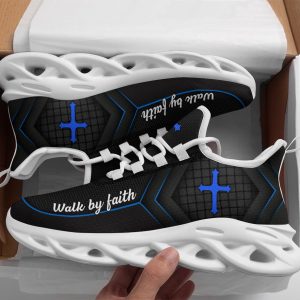 jesus walk by faith running sneakers black 2 max soul shoes christian shoes for men and women.jpeg