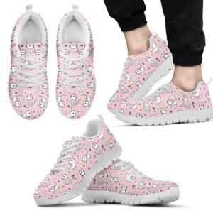 kawaii cat shoes custom name shoes cat pattern running sneakers for pet lover.jpeg