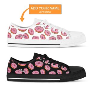 kawaii donuts shoes donut sneakers low top shoes for donut lover gifts 1 2.jpeg