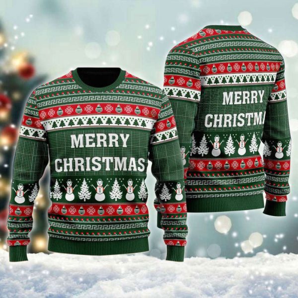 Light Up Merry Christmas Ugly Sweater, Ugly Sweater, Ugly Christmas Sweatshirt
