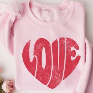 love hearts sweatshirt valentines day sweatshirt valentines day shirts for women 1 1.jpeg