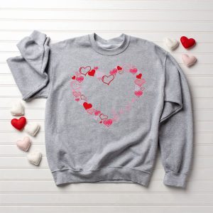 love sweatshirt cute hearts sweatshirt valentines day sweatshirt gift for women 1 2.jpeg