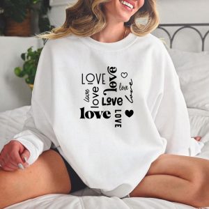 love sweatshirt valentine sweatshirt retro valentine crewneck sweater couple shirt 2023 valentine 1.jpeg