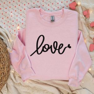 Love Sweatshirt, Valentines Day Sweatshirt, Couple…