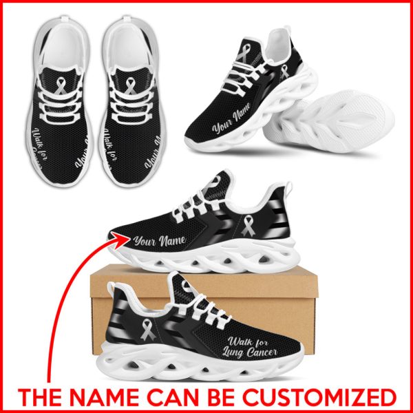 Lung Cancer Walk For Simplify Style Flex Control Sneakers  Lightweight Comfortable Shoes Men Women