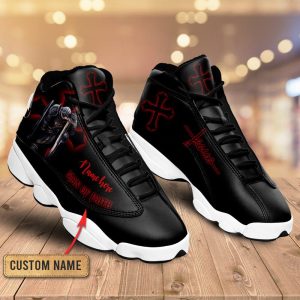 man of faith black jesus custom name jd13 shoes.jpeg