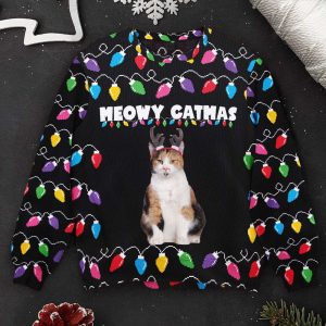 meowy catmas christmas funny cats personalized photo ugly sweater for men and women 1.jpeg