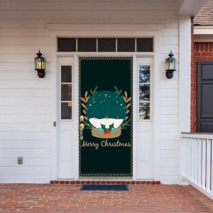 merry christmas door cover christmas door covers outdoor christmas decorations front door decor.jpeg