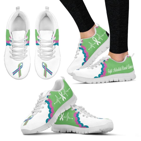 Metastatic Breast Cancer Shoes Fight Sneaker Walking Shoes, Best Gift For Men And Women