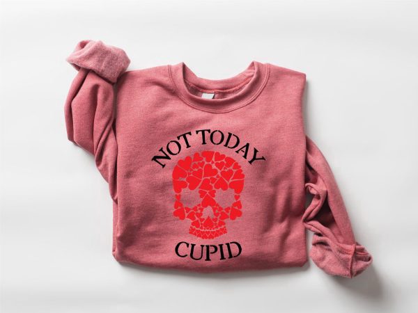 Not Today Cupid Sweatshirt, Valentine’s Day Sweatshirt, Cupid Sweatshirt, Gift For Lover