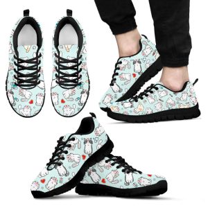 nurse cats pattern sneakers walking running lightweight casual shoes for men and women 1 1.jpeg