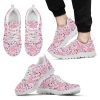 Nurse Llama Pink Pattern Shoes Fashion Sneakers Walking Running Lightweight Casual Shoes For Men And Women
