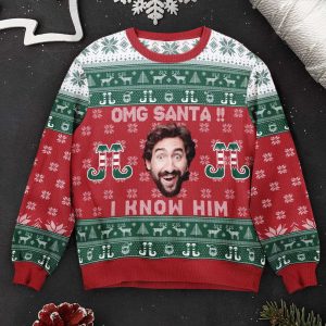omg santa i know him personalized photo ugly sweater for men and women 1.jpeg