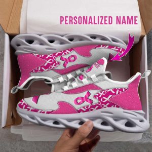 Personalized Breast Cancer Awareness Max Shoes…