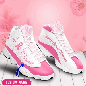 Personalized Breast Cancer Awareness Running Shoes,…