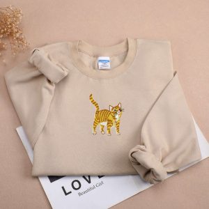personalized cat sweatshirt pet sweatshirt embroidered sweatshirt custom embroidered pet hoodie gift for pet owner 3.jpeg