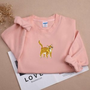 personalized cat sweatshirt pet sweatshirt embroidered sweatshirt custom embroidered pet hoodie gift for pet owner 4.jpeg