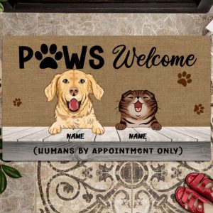Paws Welcome Humans By Appointment Only…