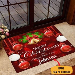 Personalized Merry Christmas And Happy New…
