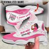 Personalized Name Breast Cancer Awareness Shoes, Breast Cancer Warrior For Breast Cancer