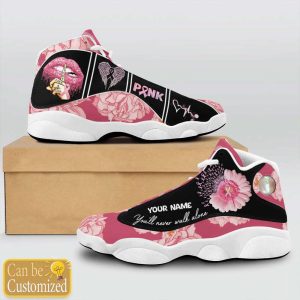 personalized name breast cancer awareness shoes pink ribbon shoes breast cancer gifts 2.jpeg