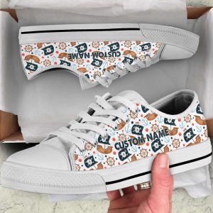 pirate shoes pirate sneakers shoes with pirate print for men and women.jpeg