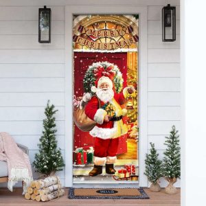 santa claus christmas door cover home decor christmas door cover christmas outdoor decoration 1.jpeg