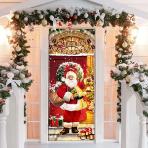 santa claus christmas door cover home decor christmas door cover christmas outdoor decoration 2.jpeg