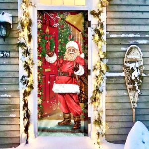 santa claus christmas is coming door cover christmas door cover christmas outdoor decoration 1.jpeg