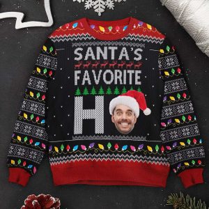 santa s favorite ho custom face personalized photo ugly sweater for men and women 1.jpeg