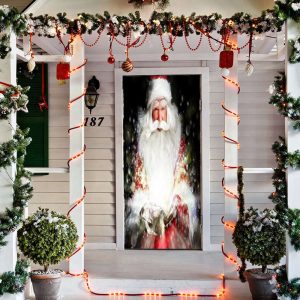 Santa’s Magic Door Decoration – Christmas…