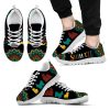 Shih Tzu Dog Lover Shoes Geometric Mandala Art Sneakers Walking Running Lightweight Casual Shoes For Pet Lover