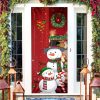 Snowman Christmas Is Coming Door Cover, Gift For Christmas