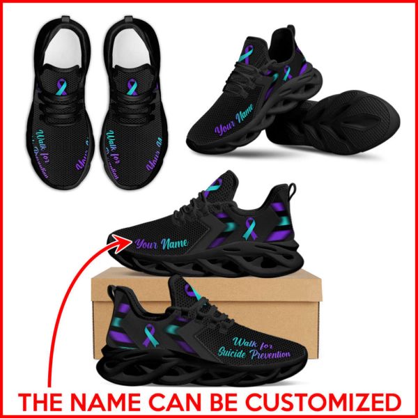 Suicide Prevention Walk For Simplify Style Flex Control Sneakers For Both Men And Women