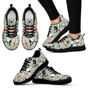 Sweet Happy Cats Women’s Custom Sneakers,…