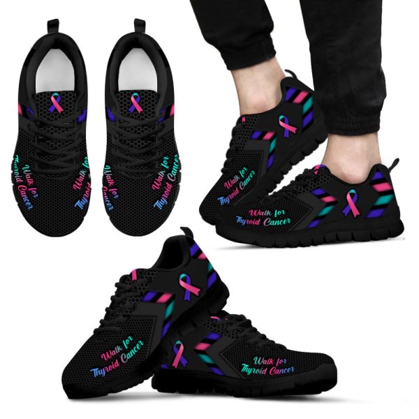 Thyroid Cancer Shoes Walk For Simplify Style Sneakers Walking Shoes For Men And Women