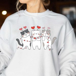 valentines day sweatshirt cat lover sweater valentines day shirts for women 1 2.jpeg