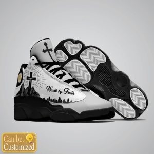 walk by faith personalized jd13 black white shoes for the devout heart.jpg