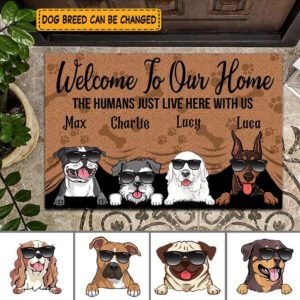 Welcome To Our Home, Personalized Dog…