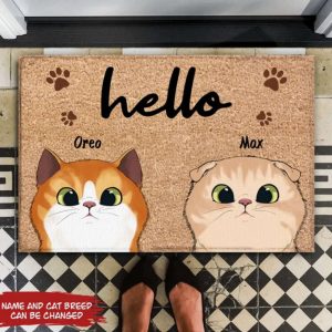 Welcome To Our House Cats Personalized…